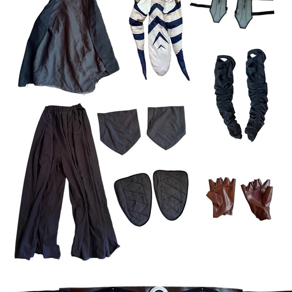 Star Wars Ahsoka Cosplay Costume Set - Picture 1 of 14